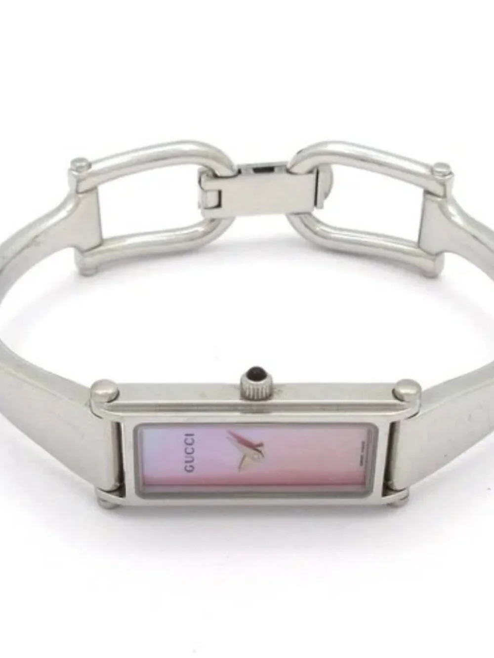 GUCCI 1500L 0****** Silver Women's Wrist Watch